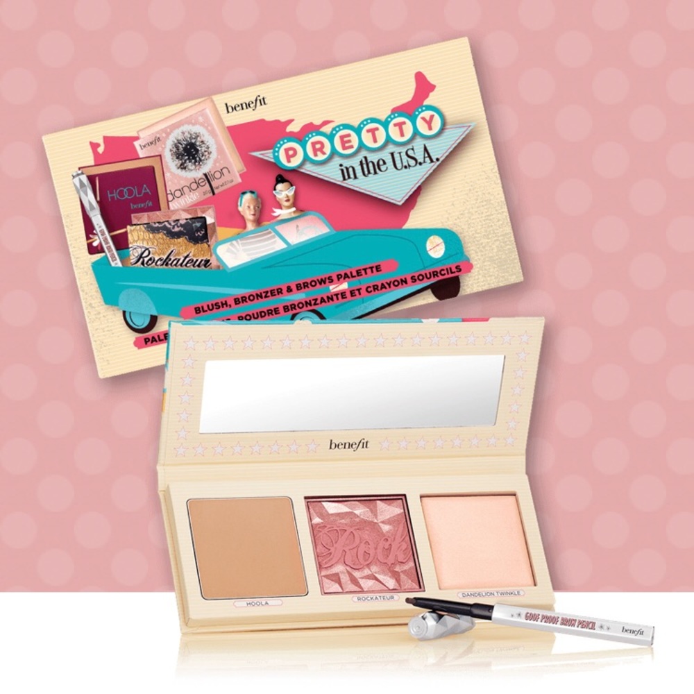 Benefit Cosmetics Pretty in the USA palette set